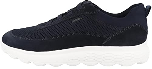 Geox Men's U Spherica A Trainers, Navy 10, 41 EU Schmal