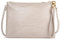 AMELIE GALANTI Kleine Damen-Umhängetasche, weiches Ledergewebe, zartes, langlebiges modisches Design, Muster-Grau, Small, Classic