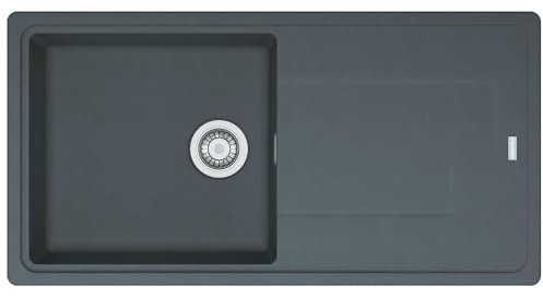Franke Gemini GMD611GR 1.0 Bowl Tectonite Reversible Graphite Grey Kitchen Sink