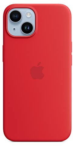 Apple Custodia MagSafe in silicone per iPhone 14 - (PRODUCT) RED 