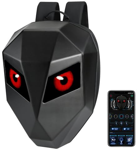 DABASHAN Motorrad Rucksack mit LED Display, Rucksack, Back pack, modisch
