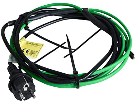 ESTEXO Frostschutzkabel Rohrbegleitheizkabel Rohrheizung Rohrbegleitheizung Heizkabel Heizleitung 6 m