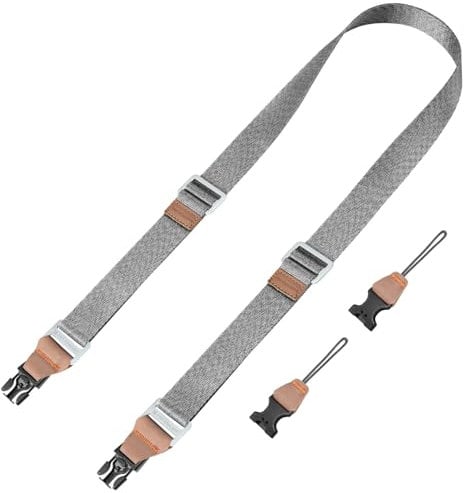 K&F Concept Kamera-Schultergurt für Fotografen, professioneller Kamera-Umhängegurt, Umhängetaschen Belt Strap kompatibel mit Sony Canon Nikon Fuji-Kamera, andere DSLR-Spiegelreflexkameras