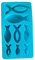 Silikon-fischform, 8 Gitter, Kleiner Eiswürfel, Schokoladenform, Kuchen, Handgefertigt, Seifenform, Puddingform, Kochform, Fisch-silikonformen, Silikon-fischform