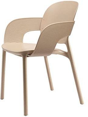 Scab Design Sessel Hug Art. 2382 aus Technopolymer mit Armlehnen (Taube, 4)