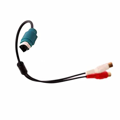 for CDE-W203Ri IDA X303 X305 X301 Adaptateur de câble RCA AUX in Kce-237b