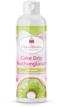 Torten Deko Shop Cake Drip Hell Grün, 250g