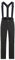 Ziener Herren TRONADOR Ski-Hose/Schnee-Hose | wasserdicht, Träger, PFC frei, Black, 58