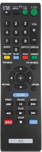 Ersatz Sony Blu-Ray Fernbedienung BDP-S185 | BDP-S186 | BDP-S190 | BDP-S280 |