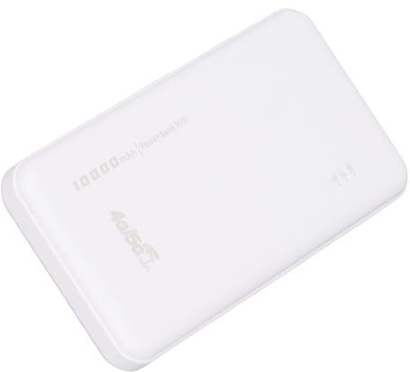 Entsperrter Mobiler WLAN Hotspot, 4G LTE WLAN Router, Kabellose Internet Router mit SIM Kartensteckplatz, 300Mbps Hochgeschwindigkeit, 10.000 MAh Verbindet Bis zu 10 Geräte