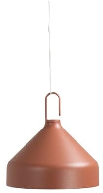 Zafferano, Lampada Amelie Sospensione, Lampadario a Sospensione Ricaricabile e Senza Fili con Controllo Touch, Adatta per Salotto ed Esterni, Dimmer, 2200-3000 K, Altezza 12 cm, Colore Terracotta