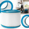 RUND STAUBSAUGER FILTER FÜR MAKITA VC2511 VC2512L BOSCH GAS 15 20 1 STÜCK FILTERLUX Universeller Ersatzfilter für optimale Filtration Hochwertig, langlebig und einfach zu reinigen.