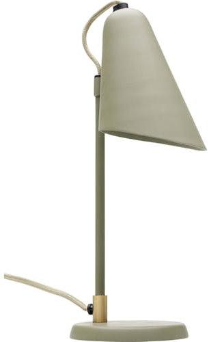 Kare Design Tischleuchte Mira Salbei, Grün, Modern, Stahl, Tischlampe, Schlafzimmerlampe, Schreibtischlampe, Home Office Leuchte, kein Leuchtmittel enthalten, 32x11x12 cm (H/B/T)