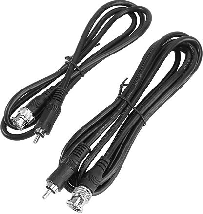 HOMSFOU 2stücke Bnc Video Converting Kabel Für Tv Und Kamera Koaxialkabel Langlebig Und Installieren Für Videoübertragung Zwischen Geräten