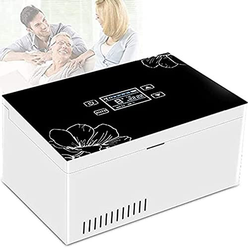 Nevera portátil para insulina, nevera portátil para medicamentos, caja de almacenamiento de medicamentos para automóvil, refrigerador para medicamentos, pantalla táctil, termostato para caja de