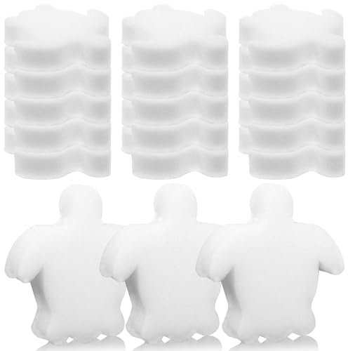 Lnngub Lot de 18 éponges absorbantes d'huile de piscine, éponge absorbante pour jacuzzi, piscine, spa