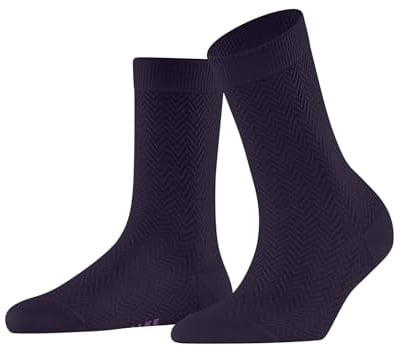 FALKE Damen Fable Estate Socken Wolle atmungsaktiv klimaregulierend