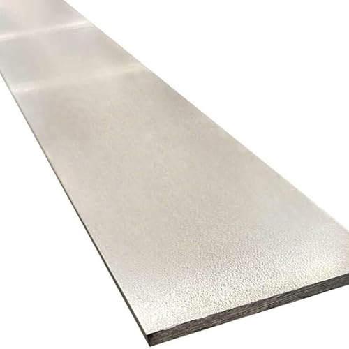 The Multi Metals Shop - 3mm x 40mm x 500mm Flat Stainless Steel Bar 304 Grade – Corrosion-Resistant Metal Strip for Fabrication, Welding, and Engineering
