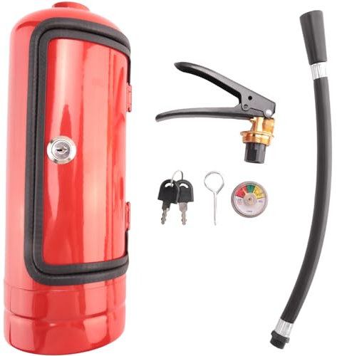 Rtxbvg Extincteur Mini Bar Nouveauté Boîte de Rangement de Vin Forme D'Extincteur