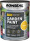 SuperGift.com 0.75L Sundial Garden paint, adds colour, Waterproof & Weather-Resistant Exterior Paint for Wood, Brick, Metal & Terracotta