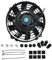 BEAHING Radiator Cooling Fan, Electric Radiator Fan, 7 Inch 12v 80w Push Pull Cooling with Mount Kit, 800 CFM High Performace Universal, 12v
