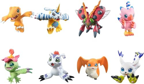Digimon Adventure Digi-Colle! MIX Caja de 8