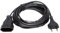 Kopp 145605092 Euro-Verlängerung 5 m, schwarz, 5m