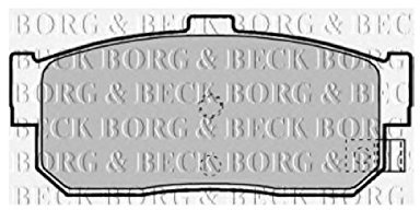 Borg & Beck BBP1895 Rear Brake Pads To Fit Nissan Almera 98-00