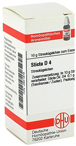 STICTA D 4 Globuli 10 g
