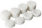 Paquete de 8 piezas de mandos analógicos para mando de gamepad con relieve antideslizante para palanca de pulgar para PS4, PS3, Switch Pro, Xbox one, Xbox 360, Wii U, PS2 (blanco)