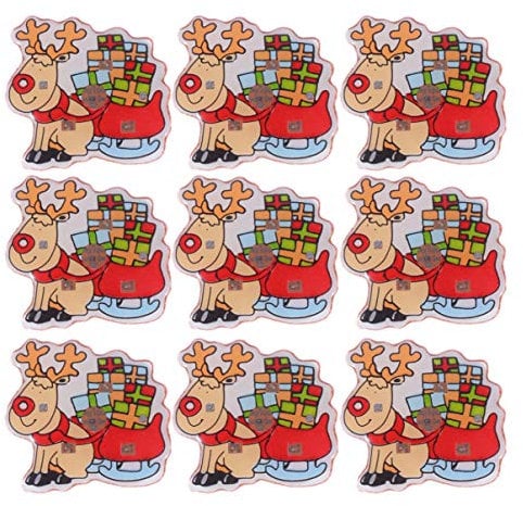 Amosfun 25 stücke led leuchten Weihnachten broschen emaille pins Abzeichen Weihnachtsfeier begünstigt rentierschmuck Geschenke für Kinder Erwachsene