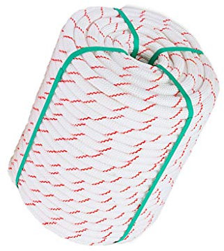 ZHWNGXO 18mm Flucht Seil, Anti-statisches Wetterlichtbeständig Double Layer Weaving Kletterseil Wasserdicht (Size : 70m)