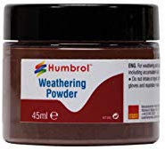 Humbrol AV0017 Weathering Powder Dark Earth - 45 ml