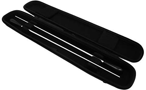 Trademark Innovations Unisex-Erwachsene Taktstock-Spieluhr Notengehäuse, Schwarz