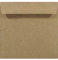 Netuno 500 Sandbraun quadratische Kraftpapier Umschläge Haftklebung 155x155 mm 100g Vintage Umschläge Eco quadratisch für Einladungen Geburtstags-Karten Glückwunsch-Karten Hochzeits-Karten Grußkarten