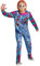Disguise Chucky Deluxe Kostüm für Erwachsene, Mehrfarbig
