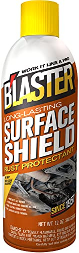 B’Laster Surface Shield Rust Prevention Spray – Lanolin Undercoating Spray for Vehicles, Up to 2-Year Corrosion Protection, Rust Inhibitor & Anti Corrosion Spray for Metal (Pack of 6)