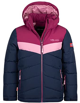 Trollkids Girls Gryllefjord Jacket 110, Blue