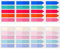 Vicloon Pastel Page Marker, 800 Stück Haftstreifen Mini, Kleine Fahnen Tabs, Haftstreifen Index, Klebemarkierungen Pastell,für Lesezeichen Papieren Einreichung, 10 Farben