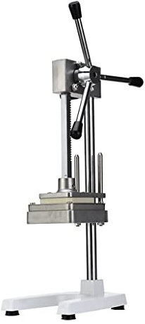 SERUMY Taglia Patate Verticale Manuale Patatine Fritte Affettatrice Cucina Affettatrice Affettatrice a Fetta Commerciale Ravanello, fette di Cetriolo Secco, Tagliare la Macchina Affetta Patate