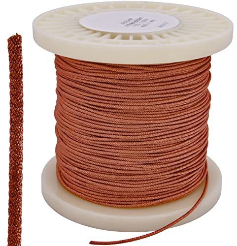 Recambo Kupfer Kabel gedrillt - Draht mit 32 Litzen/Strängen - Durchmesser 1,7mm - Lautsprecher Subwoofer Membran Reparatur - Voice coil wire - 1 Meter