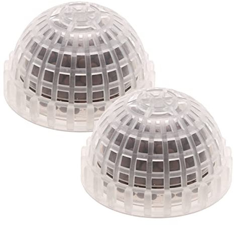 MiOYOOW 2PCS Aquarium Moos Ball Halter Landschaftsbau Pflanzen Halter Behälter Bälle Pflanzen Dekorfilter Dekoration für Aquarien