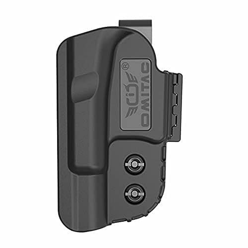 Funda interior de cintura para Glock17 Glock19 Glock26, funda IWB se adapta a todos los modelos Gen3, Gen4 y Gen5 Glock con cámara de 9 mm y superior como G17, 19, 22, 23, 31, 32 y izquierda y derecha
