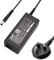 WIKIPARTS AC Adapter 65W For Dell Chromebook 11 3180 3189 P26t, 11-3120 P22t, Inspiron 15 3531 3542 Laptop Notebook 19.5V 3.34A Charger with 7.4mm x 5.0mm Pin Size + UK Power Cord