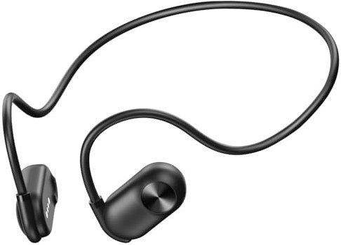 LeMuna Open Ear Headphones, Bluetooth 5.3 Air Conduction Sport Earbuds with Mic, 17g Ultra-Lightweight Comfort, Premium Sound & Clear Calls, IPX5 Waterproof Earphones for Running, Gym, Hiking, Fitness