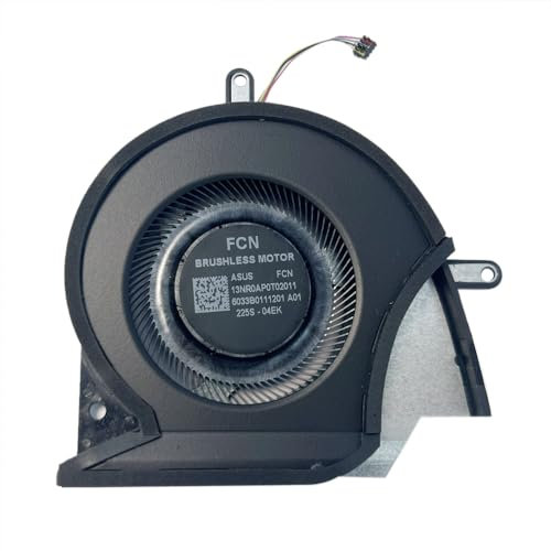 Gintai CPU Fan Cooling Fan Cooler for ASUS Rog Flow X16 GV601 GV601R GV601V GV601RW-M5082W GV601RW-M5054X M5105W M5093W GV601RW-M5023W FPCF FPCG 12V DFSCC K22100 51825 13NR0AP0T02011