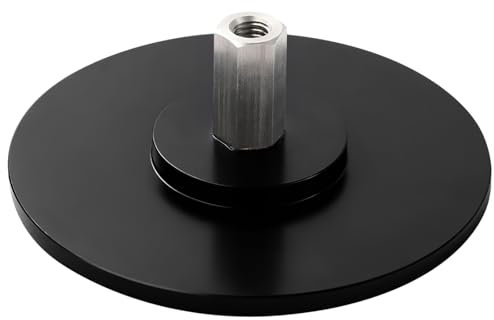 yeeplant 3,9 Zoll Saugnapf-Basisadapter mit M8-Schraubenschnittstelle, stabiler Vakuum-Maschinenanschluss, ideal für Vac-U-Lock-Systeme