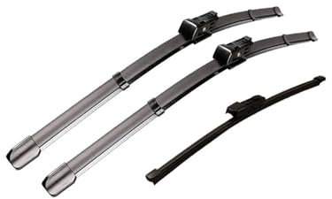 Auto Scheibenwischer Für Golf 7 5G1 VII MK7 Variant 2012-2020 Alltrack Sportsvan Für GTE Für GTD Für GTI R Vorne Hinten Wischer Set Windschutzscheibe Windschutzscheibe Scheibenwischer Set(LHD,Front
