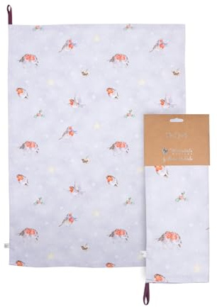 Wrendale Designs Geschirrtuch mit Rotkehlchen-Motiv von Season's Tweetings