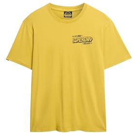 Superdry Herren Locker geschnittenes T-Shirt mit B-Movie-Grafik